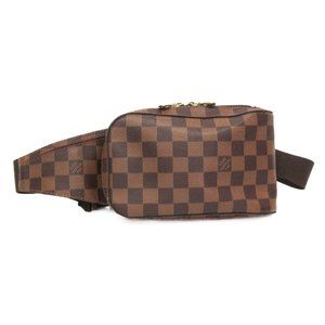 Louis Vuitton Damier Geronimos N51994 Men's Shoulder Bag,Sling Bag Ebene